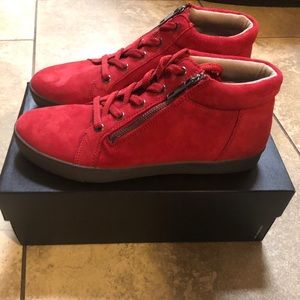 Red Naturalizer Suede Sneakers